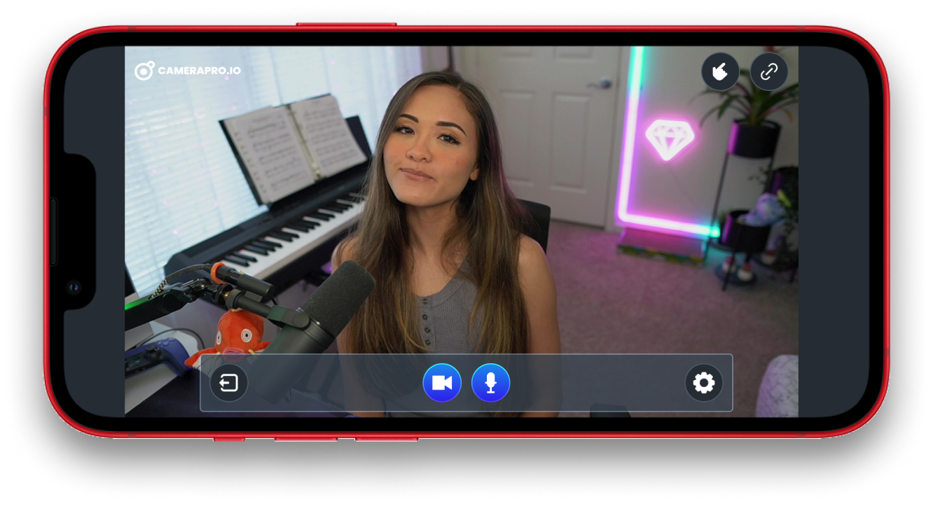 Add a mobile camera into OBS Studio